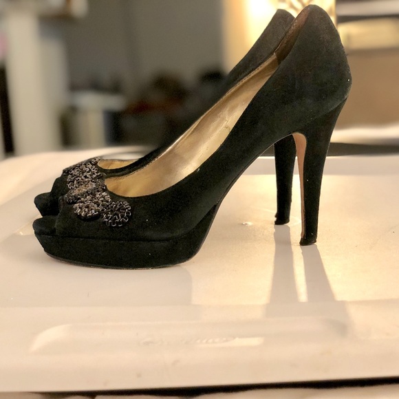 Antonio Melani Peep-Toe Pumps - Size 6.5 - Picture 4 of 12